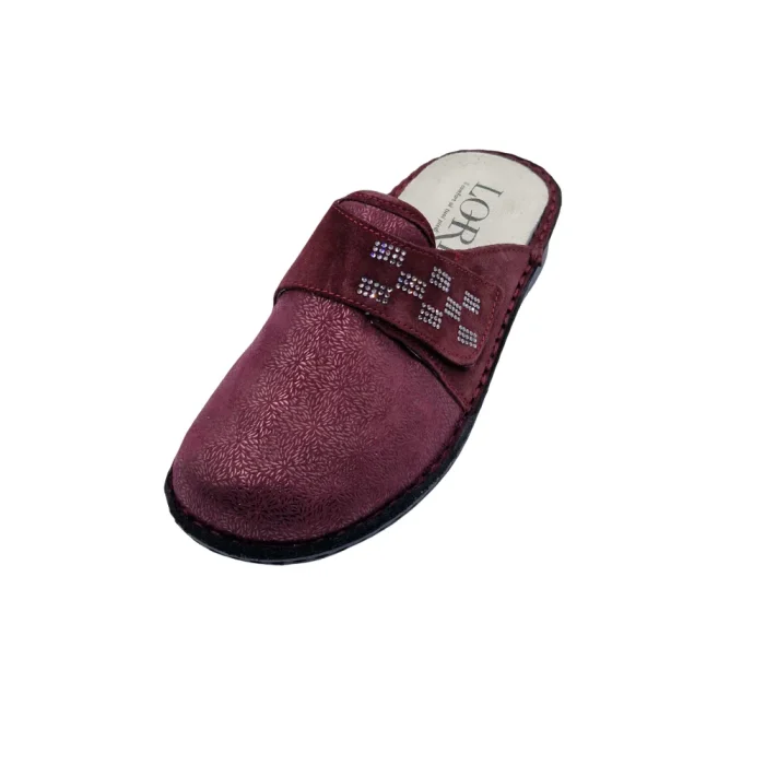 Pantofole donna ortopediche plantare estraibile Loren M3244 vista superiore