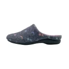 Pantofole donna plantare estraibile Loren W9161 grigio vista laterale