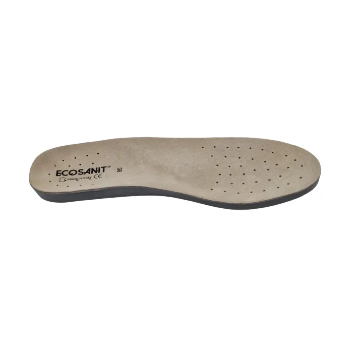 Pantofole donna suola biomeccanica per dita a martello Ecosanit plantare di serie Pantofole donna suola biomeccanica per dita a martello Ecosanit plantare di serie