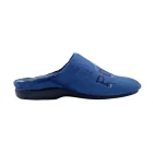 Pantofole ortopediche uomo plantare estraibile Loren W9153 vista mediale