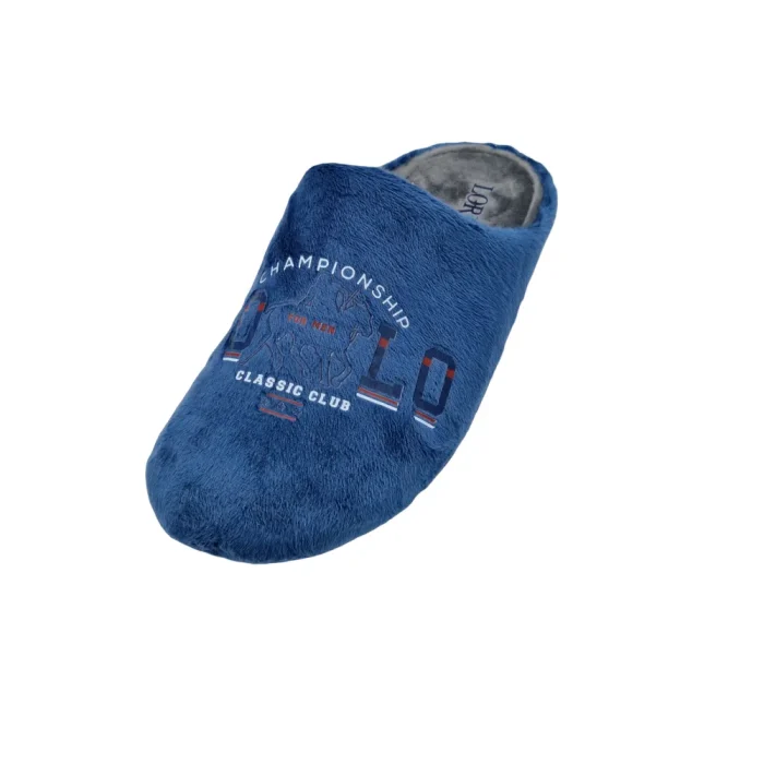Pantofole ortopediche uomo plantare estraibile Loren W9153 vista superiore Pantofole ortopediche uomo plantare estraibile Loren W9153 vista superiore