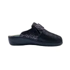 Pantofole per alluce valgo donna Loren M3253 nero vista mediale