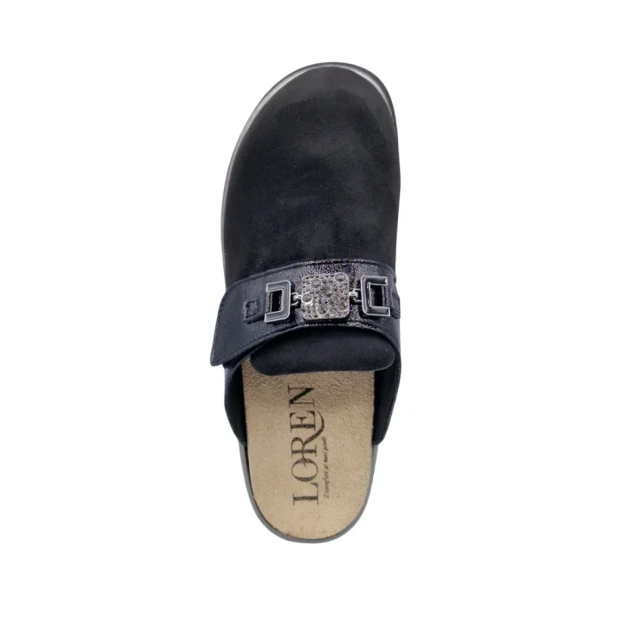 Sabot donna con plantare estraibile per alluce valgo Loren M3250 vista superiore Sabot donna con plantare estraibile per alluce valgo Loren M3250 vista superiore