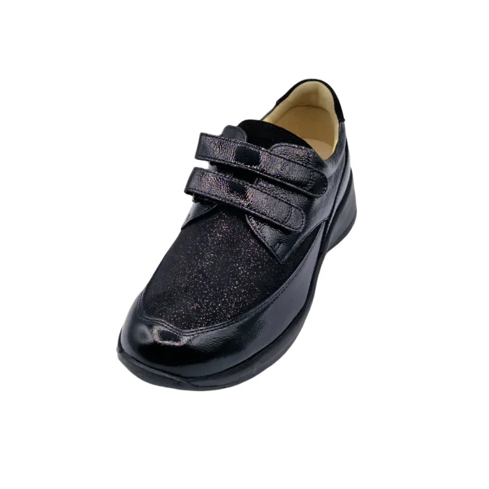 Scarpe comode per dito a martello suola biomeccanica donna Ecosanit 113H002 vista frontale