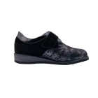 Scarpe per alluce valgo e dita a martello donna Loren O5873 asfalto vista mediale