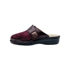 Pantofole per alluce valgo e dita a martello donna Ecosanit 123269 wine vista laterale