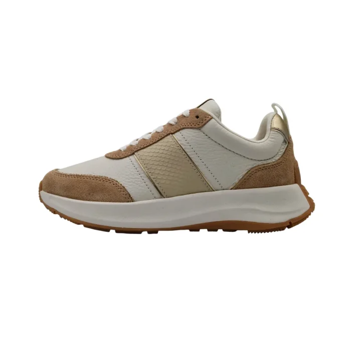 Scarpe donna invernali Fitflop A8Y platino vista laterale Scarpe donna invernali Fitflop A8Y platino vista laterale