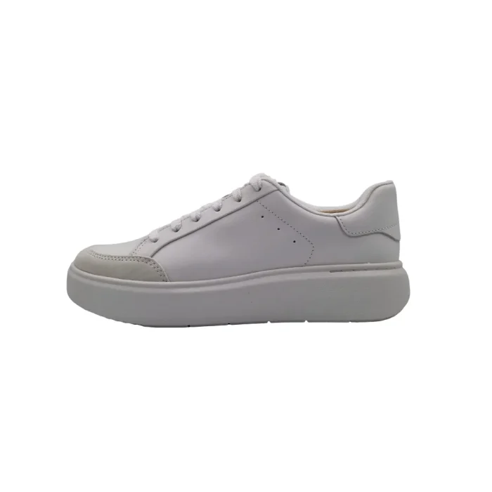 Sneakers donna Fitflop E4R bianco vista laterale