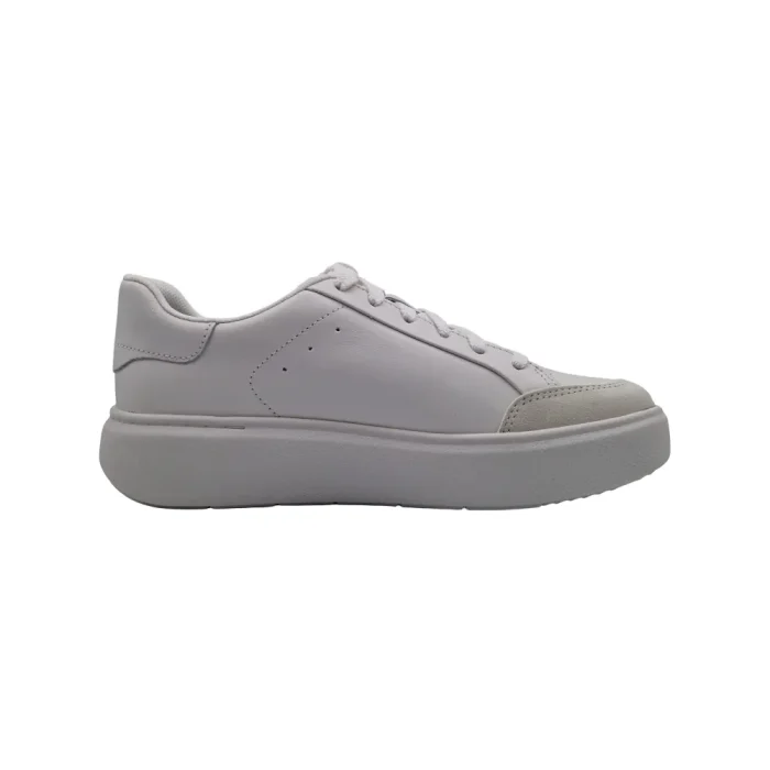 Sneakers donna Fitflop E4R bianco vista mediale